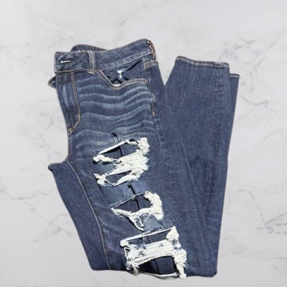 American Eagle High Rise Jeggings Size 8 - Picture 1 of 7